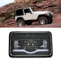 Miniatyrbilde 11 av 11: Kvadratisk LED-frontlys 100W 6000K Anti-blending kjørelys Blinklys Høy/lav stråle for ATV SUV Lastebil Byggekjøretøy