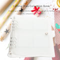 Miniatyrbillede 5 af 7: Opbevaringsbogsamling Album til dekorativ DIY Scrapbooking Skæredøre Stencil PVC 4 Grid