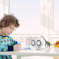 Miniatyrbild 5 av 5: Bärbar Handhållen Fläkt | USB-Laddning Kylare Dubbel Fläkt | Bärbar Dubbel Fläkt Kylare | Digital Display Handhållen Fläkt, Uppladdningsbar Handhållen