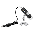 Pikkukuva 2 / 10: 300 000 pikselin digitaalinen mikroskooppi USB HD 1000X PCB-suurennuslasi 8 LED-valolla ja mikroskoopin jalustalla