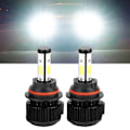 Miniatyrbillede 7 af 11: X6-COB Bil LED Forlygter 9004 8000LM Høj Lysstyrke Hvidt Lyskilde LED Pærer