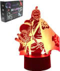 One Piece Zoro LED Lampe Kul Anime Figur Julebursdag