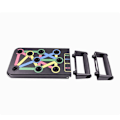 Miniatyrbillede 3 af 4: Push-up Bracket Board Folding Multi-funktionel 14-funktion Fitness Board Hjem Indendørs Sportsudstyr Abdominal Fitness