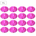 Pikkukuva 2 / 9: 50G DIY PVC ei reikää pyöreä paljetti lava häävaatteet tarvikkeet (Laser syvä violetti 5mm)
