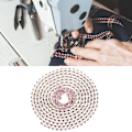 Miniatyrbillede 5 af 10: 2,8 mm DIY Diamant Mesh Wrap Rulle Blanke Krystal Rhinestones Bånd Dekoration (Lyselilla)