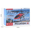Miniatyrbild 4 av 5: Fjärrkontrollhelikopter,  En knapp start/landning, 3,5 Ch