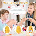 Miniatyrbillede 4 af 7: Søster Fødselsdagsgave Ideer - Jeg Andelsker Dig, Håndlavet Følelsesmæssig Opmuntring Støtte Strikket And til Søstre Sis Fødselsdag Jul F