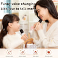 Pikkukuva 5 / 10: Mini Karaoke -laitteisto, tukee Bluetooth AUX USB -muistikorttia, kannettava Bluetooth -kaiutin langattomalla mikrofonilla White