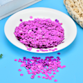 Pikkukuva 3 / 9: 50G DIY PVC ei reikää pyöreä paljetti lava häävaatteet tarvikkeet (Laser syvä violetti 5mm)