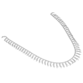 Miniatyrbilde 4 av 10: Rhinestone Fringe 1 Yard Elegant Style Highly Durable Exquisite Glossy Eco Friendly Rustproof Widely Used Rhinestone TrimFlower
