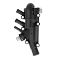 Miniatyrbillede 1 af 11: Termostat og Huskit 1149617 2S6G‑8250‑A2B 1149691 1149620 Passer til Ford Fiesta Mk5 1.3 Duractec 2001‑2008