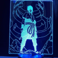 Miniatyrbillede 1 af 7: Naruto Stuff Natlys til Drenges Soveværelse, 3D Illusion Lampe, 7 Farver Berøringsstyring, 16 Farver Fjernbetjening