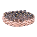 Pikkukuva 3 / 10: 100cm Strass-Kette Heißfix Kristallglas Kette DIY Kleidung Gürtel DekorationChampagner 1cm 4 Reihen