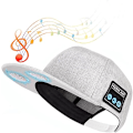 Pikkukuva 1 / 6: Bluetooth-pipo, Bluetooth-pipo, Bluetooth-pipo miehille, Trendikäs älypipo, Miesten baseball-lippis Grey