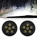 Miniatyrbillede 7 af 11: 1 Par 18W LED Arbejdslys Rundt LED Kørelys Spotlight Passer til Offroad Lastbiler Motorcykler