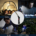 Miniatyrbild 8 av 8: Verktygsgåvor för Män 2-pack Laddbara LED-arbetslampor med Magnetisk Bas, 360° Rotation, Mångsidig Belysning för Reparationer, Utomhus, Julgåvor, Gåvor