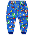 Miniatyrbild 4 av 7: 2024 Nya Toddler Boys Långärmade Mario Pyjamas Set PJs Bomulls Nattkläder Spädbarn Barn, Överraskning Jul Födelsedagspresent till Barn A 2Y/90cm