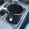 Miniatyrbillede 3 af 7: Universal kopholder til bil, kopholder til biler, forhindrer drikkevarer og kaffe i at spilde i bilen (sort)