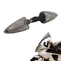 Pikkukuva 11 / 11: 2 kpl 12V Moottoripyörän Vilkut Valot Amber Keltainen Led-Indikaattorit K02 G310GS K03 G310R K50 R1200GS R1250GS