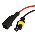 Miniatyrbilde 11 av 11: 2 stk 100W H4-1 6000K Høy Lysstyrke Bil Xenon Frontlys Pæreerstatning