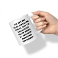 Miniatyrbillede 4 af 4: eaven of Mugs TM 11 ounce Jeg prøver i dag, men jeg er udmattet af at være så Frea