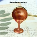 Miniatyrbild 5 av 7: 10 st tätningsvaxpinnar bekväma rökfria flexibla varma tätningsstavar för kuvertkort manuskript Wine Red