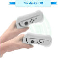Miniatyrbilde 3 av 9: 2-pak greps kompatibel med Nintendo Switch for Joy Con & OLED-modell for Joycon, slitesterkt håndtaksett kompatibelt med Joy Cons-kontrollere White