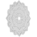 Miniatyrbilde 8 av 10: Metallskjærende stensil for blomster, DIY-skrapbooking, preging av papir, kortmal
