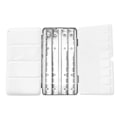 Miniatyrbillede 2 af 9: Tinplate Akvarelkasse Sort Anti-Skrid Maling Pigment Etui Palet Maling Tilbehør