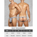 Miniatyrbilde 7 av 7: Herre Athletic Supporter Stretch Underbukser Mesh Jock Strap Multipack grey L