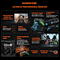 Miniatyrbillede 2 af 9: Trådløs Controller, Rainbow 2 Pro PC Controllers Bevægelsessigte, Hall-Trigger, ALPS Joystick, Tilpassede Knapper, til PC Windows/Android/iOS/Switch Controller Rainbow 2 Pro