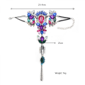 Miniatyrbild 5 av 5: Boho Rhinestones Statement Alloy Gemstone Anklet Summer Beac C