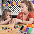 Miniatyrbilde 4 av 8: 2086PCS Halloween Leire Perle Armbånd Lagingssett Spøkelse Gresskar Flaggermus Charmsett DIY Smykker