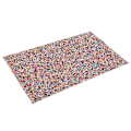 Miniatyrbilde 3 av 10: Plast syv-fargets rhinestones trim krystall hotfix strass mesh banding klistremerke applikasjoner ark
