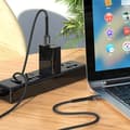Miniatyrbilde 4 av 5: hoco. X71 Type-C til Type-C ladekabel 60W datakabel Android p