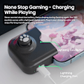 Miniatyrbild 5 av 5: Mobil spelkontroll Joystick för iPhone (iOS 13.4 eller senare) Black