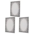 Miniatyrbilde 4 av 10: 3 stk. Embossing-mapper i plastmaterial, konkav-konveks teksturmaler for DIY-invitasjoner, papirhåndverk