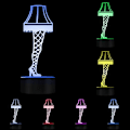 Miniatyrbild 3 av 8: 3D Illusion Nattlampa Optisk Illusion Benlampa från A Chr