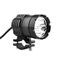 Pikkukuva 6 / 11: CNC-alumiininen 40W 4 LED-moottoripyörän ajovalo etuvalo päävalo