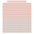 Miniatyrbild 8 av 10: 500 set metallnitar 6x8mm järn hög hårdhet stark glans nitar för DIY läderhantverk orange