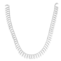Miniatyrbilde 2 av 10: Rhinestone Fringe 1 Yard Elegant Style Highly Durable Exquisite Glossy Eco Friendly Rustproof Widely Used Rhinestone TrimFlower