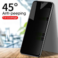 Miniatyrbild 3 av 5: 4 st integritetshärdat glas för Realme C25Y Anti-spy skärmskydd