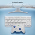 Miniatyrbillede 9 af 9: Trådløs Controller, BIGBIG WON Rainbow 2 SE, Hall Effect Trigger, 12-bit ADC, 3 Sæt Joysticks, 4-vejs & 8-vejs D-pad Controller til Switch/PC/Android/iOS Blue