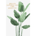 Miniatyrbillede 7 af 8: Botanisk vægkunsttryk Sæt af 3 Tropiske Blade Canvas Dekoration Plant Blad Boho