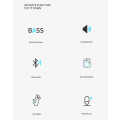 Pikkukuva 5 / 5: Bluetooth-kaiutin Kannettava langaton kaiutin Pieni kaiutin,5
