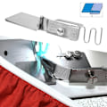 Miniatyrbild 7 av 10: Gummisnoddshämmare Metall Justerbar Elastisk Ennåls Symaskinstillbehör (Inlopp 17MM )
