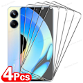 Miniatyrbild 1 av 5: 4PCS skärmskydd för Realme C33 härdat glas
