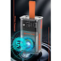 Miniatyrbillede 2 af 3: Transparent Mecha Trådløs Bluetooth Højttaler Farverig Bærbar