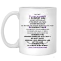 Miniatyrbillede 1 af 4: Send Fiancé Kaffe Krus Morgenmad Krus Sjov Kaffe Krus 11 Ounces Inspirerende En