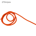 Pikkukuva 3 / 7: 270m/kpl 3mm polypropeeniköysi punottu PP-naru kiristysnauha DIY-tunnistekorttilanyard (oranssi)